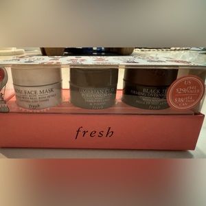 Fresh mini face mask trio. Never opened.